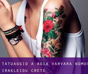 tatuaggio a Agía Varvára (Nomós Irakleíou, Crete)