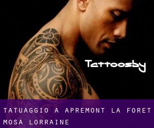 tatuaggio a Apremont-la-Forêt (Mosa, Lorraine)