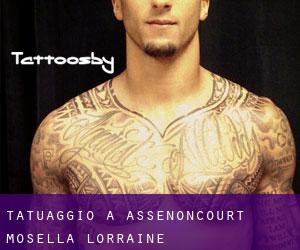 tatuaggio a Assenoncourt (Mosella, Lorraine)