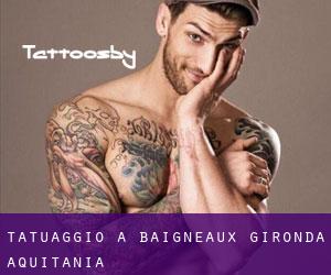 tatuaggio a Baigneaux (Gironda, Aquitania)