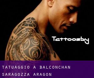 tatuaggio a Balconchán (Saragozza, Aragon)