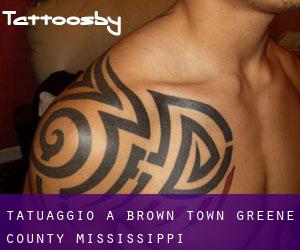 tatuaggio a Brown Town (Greene County, Mississippi)