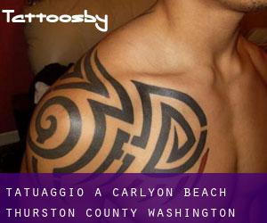 tatuaggio a Carlyon Beach (Thurston County, Washington)