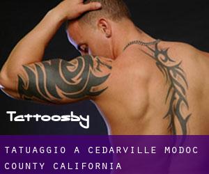 tatuaggio a Cedarville (Modoc County, California)
