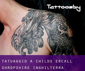 tatuaggio a Childs Ercall (Shropshire, Inghilterra)