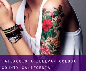tatuaggio a Delevan (Colusa County, California)