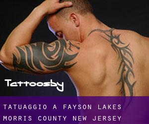 tatuaggio a Fayson Lakes (Morris County, New Jersey)