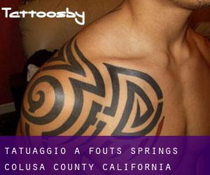 tatuaggio a Fouts Springs (Colusa County, California)