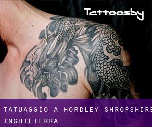 tatuaggio a Hordley (Shropshire, Inghilterra)