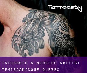 tatuaggio a Nédélec (Abitibi-Témiscamingue, Quebec)