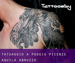 tatuaggio a Poggio Picenze (Aquila, Abruzzo)